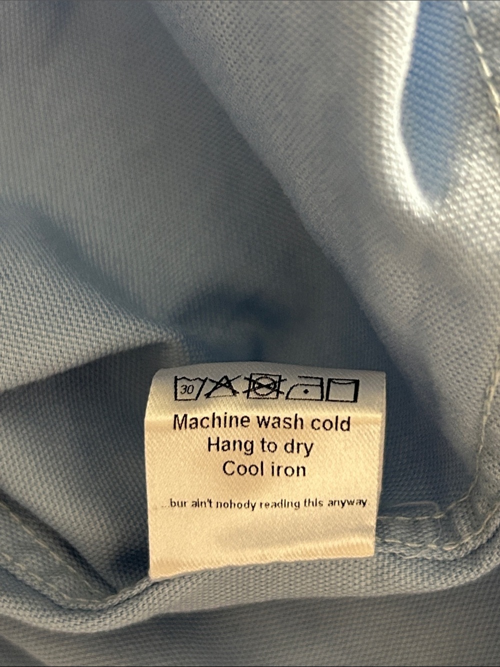 Corridor x Division Road Oxford Blue Button Down Shirt Size S - Picture 5 of 9